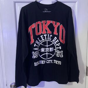 Original Use Tokyo Athletic Dept Black Long Sleeve Shirt